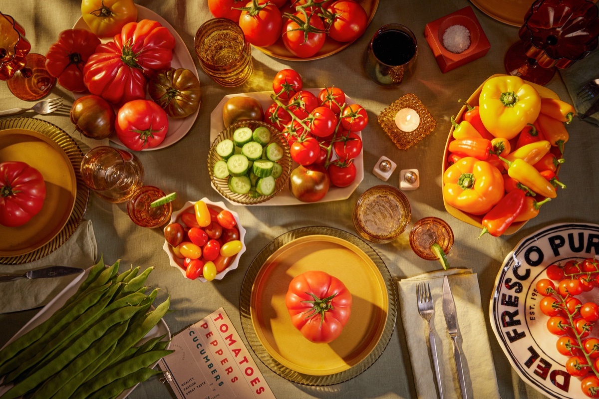 Food photography and video production